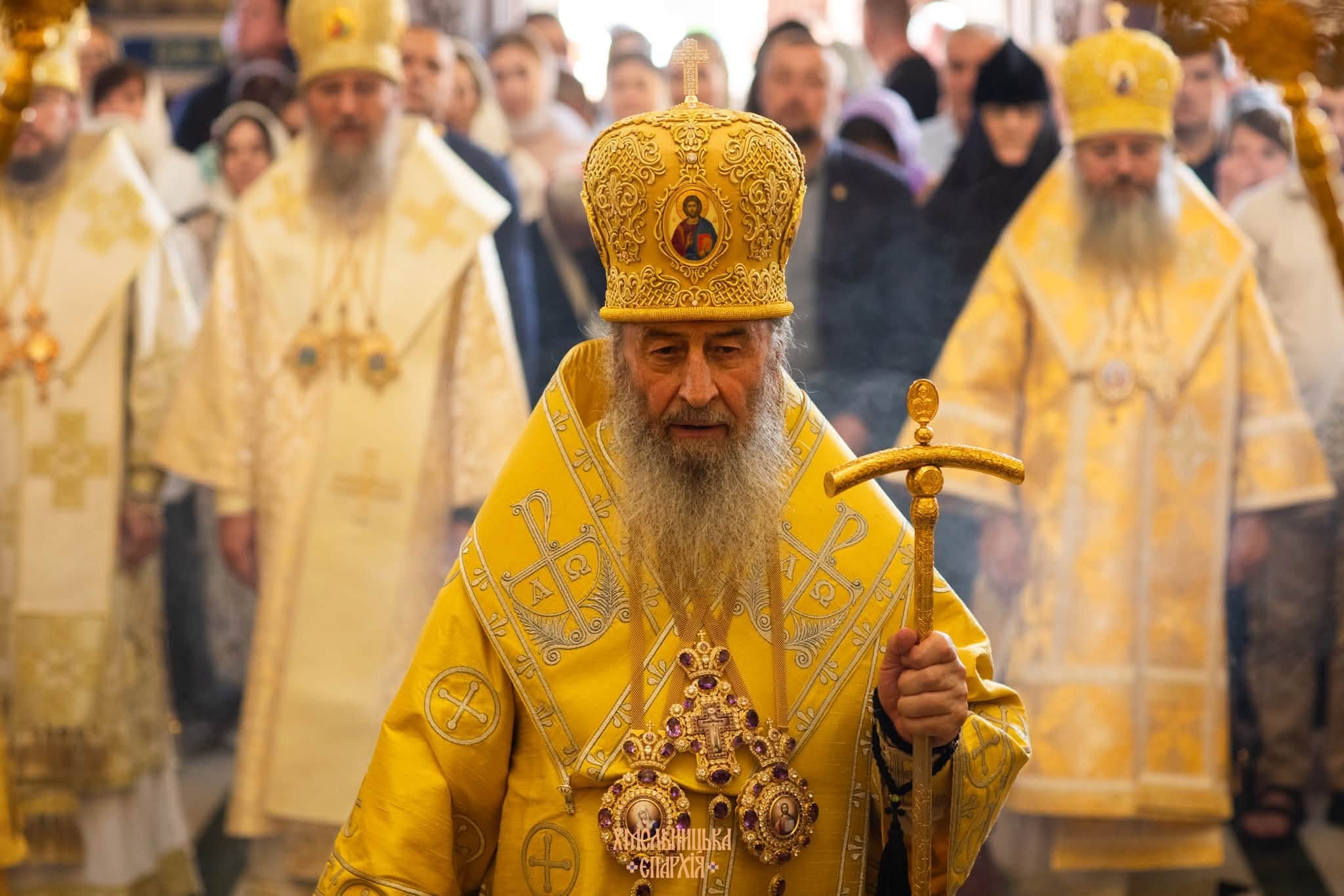 ПРЕДСТОЯТЕЛІ ПОМІСНИХ ЦЕРКОВ ПРИВІТАЛИ БЛАЖЕННІШОГО МИТРОПОЛИТА ОНУФРІЯ З РІЧНИЦЕЮ ІНТРОНІЗАЦІЇ